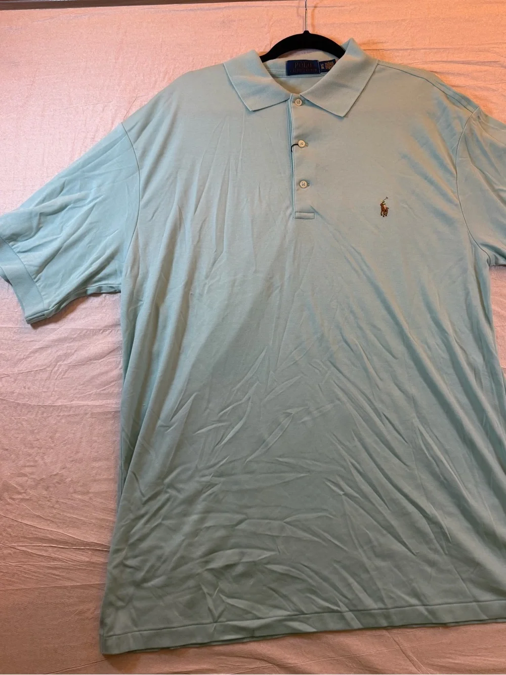 Ralph Lauren Men’s Mint Green Polo Shirt